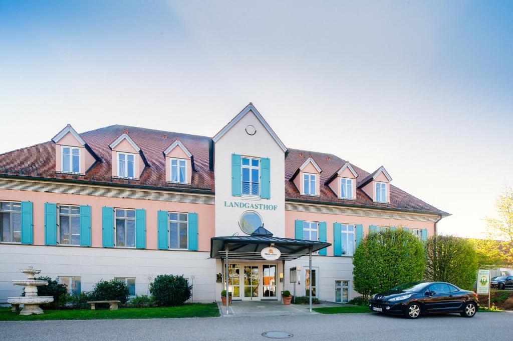 ホテルLandgasthof Gut Deutenhof バート・アプバッハ エクステリア 写真